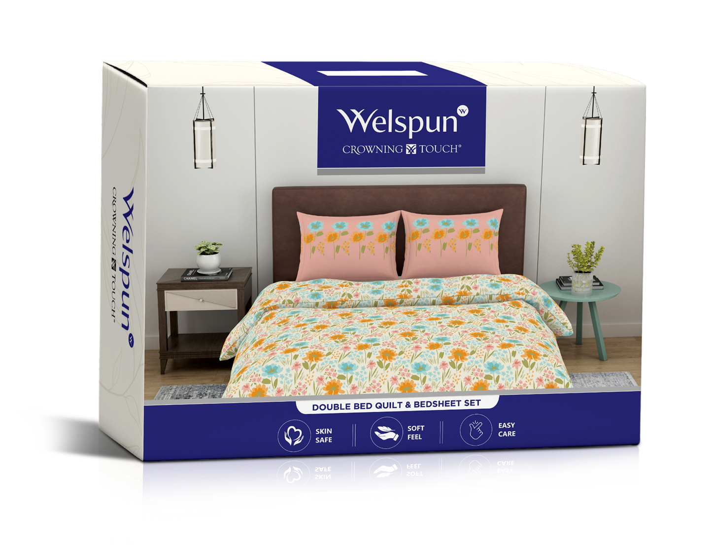 WELSPUN CROWNING TOUCH BED IN BAG