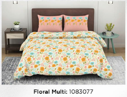 WELSPUN CROWNING TOUCH DOUBLE BEDSHEET