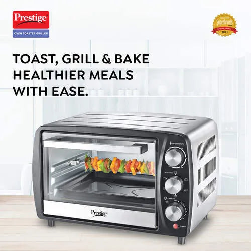 Prestige POTG 16 SS R Oven Toaster Griller with Rotisserie Function