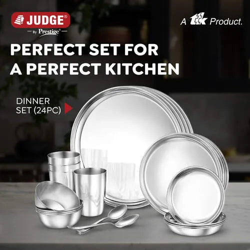 Judge by Prestige Classic Stainless Steel Dinner Set