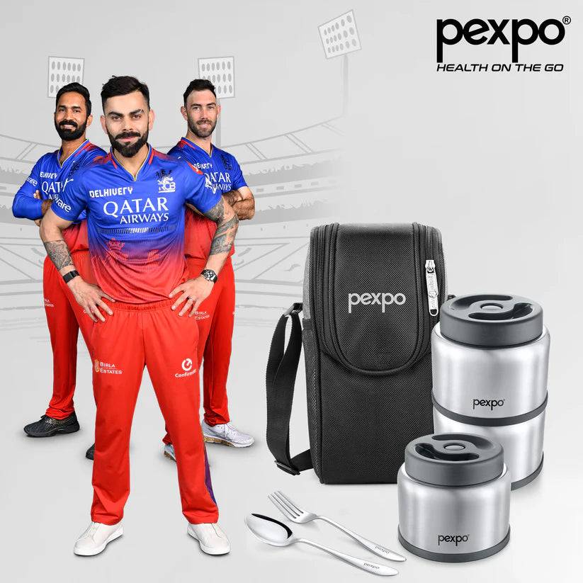 PEXPO Extreme Double Wall Vacuum Insulated Stainless Steel Lunch Box