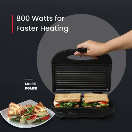 Prestige Sandwich Toasters With fixed Grill Plate, PGMFB