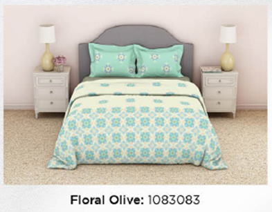 WELSPUN COMFIA DOUBLE BEDSHEET