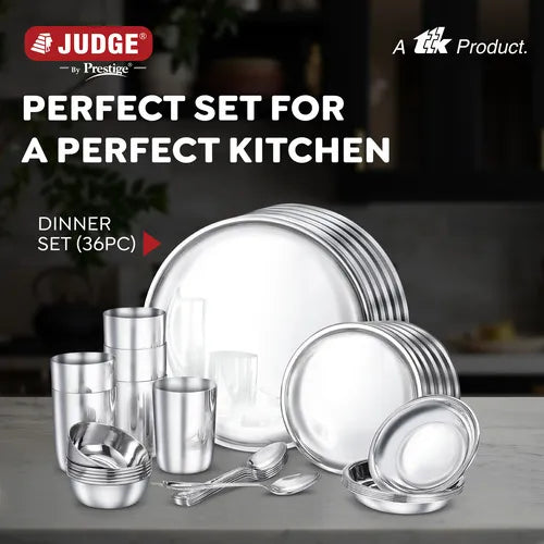 Judge by Prestige Classic Stainless Steel Dinner Set
