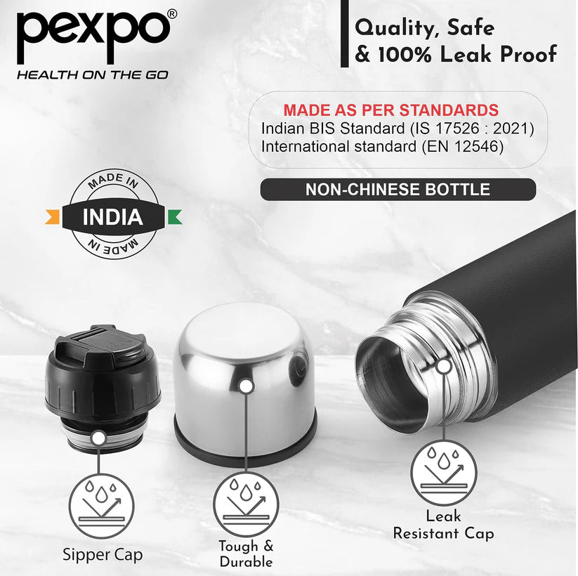 Pexpo 500ML FLAMINGO THERMOSTEEL BOTTLE