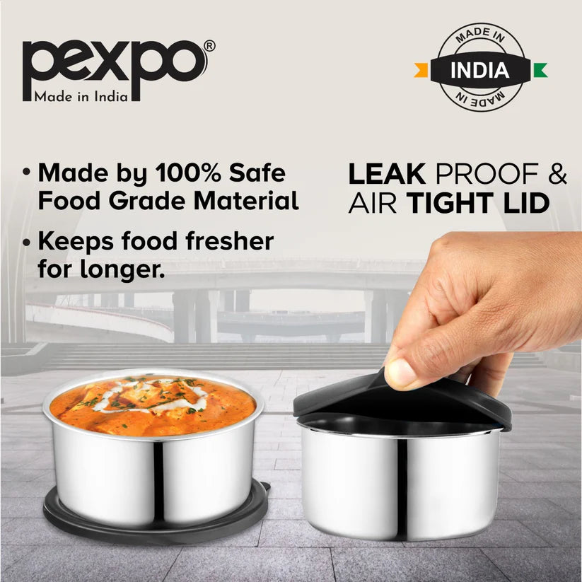 TIFFIN & LUNCH BOX NANO STEEL PEXPO
