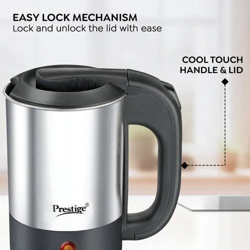 Prestige Electric Travel Kettle 0.5 L V2 (0.5 L with Concealed Element)