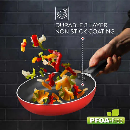 Judge by Prestige Deluxe Non-Stick Fry Pan | Gas & Induction Compatible