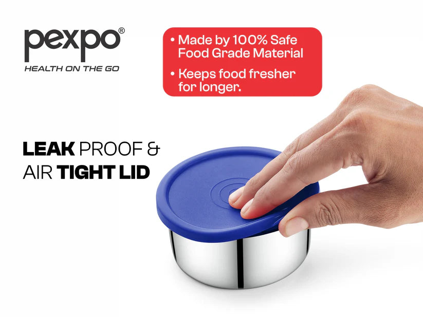 TIFFIN & LUNCH BOX DELIGHT STEEL PEXPO