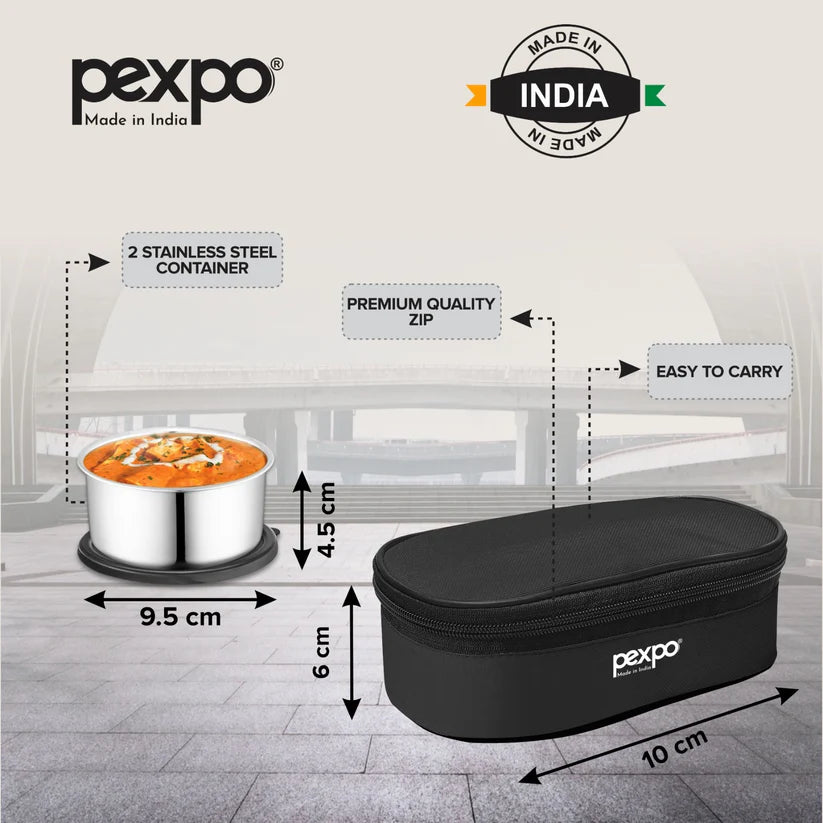 TIFFIN & LUNCH BOX NANO STEEL PEXPO