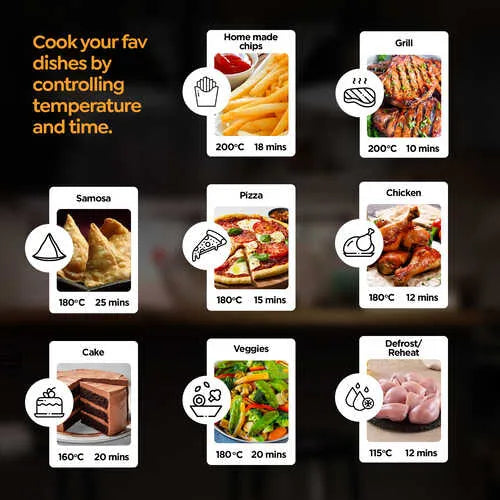 Prestige Nutrifry Digital Air Fryer 4.5L