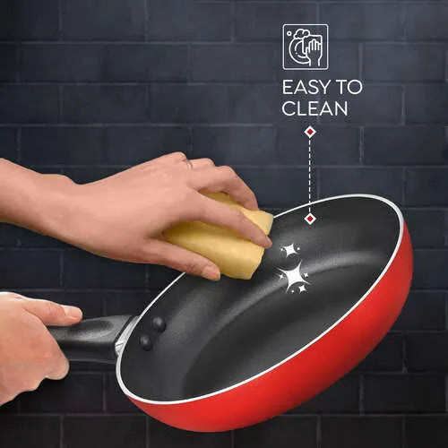 Judge by Prestige Deluxe Non-Stick Fry Pan | Gas & Induction Compatible