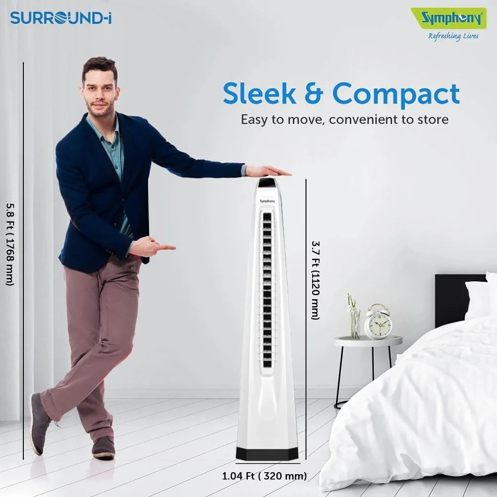 Symphony Surround-i Bladeless Tower Fan