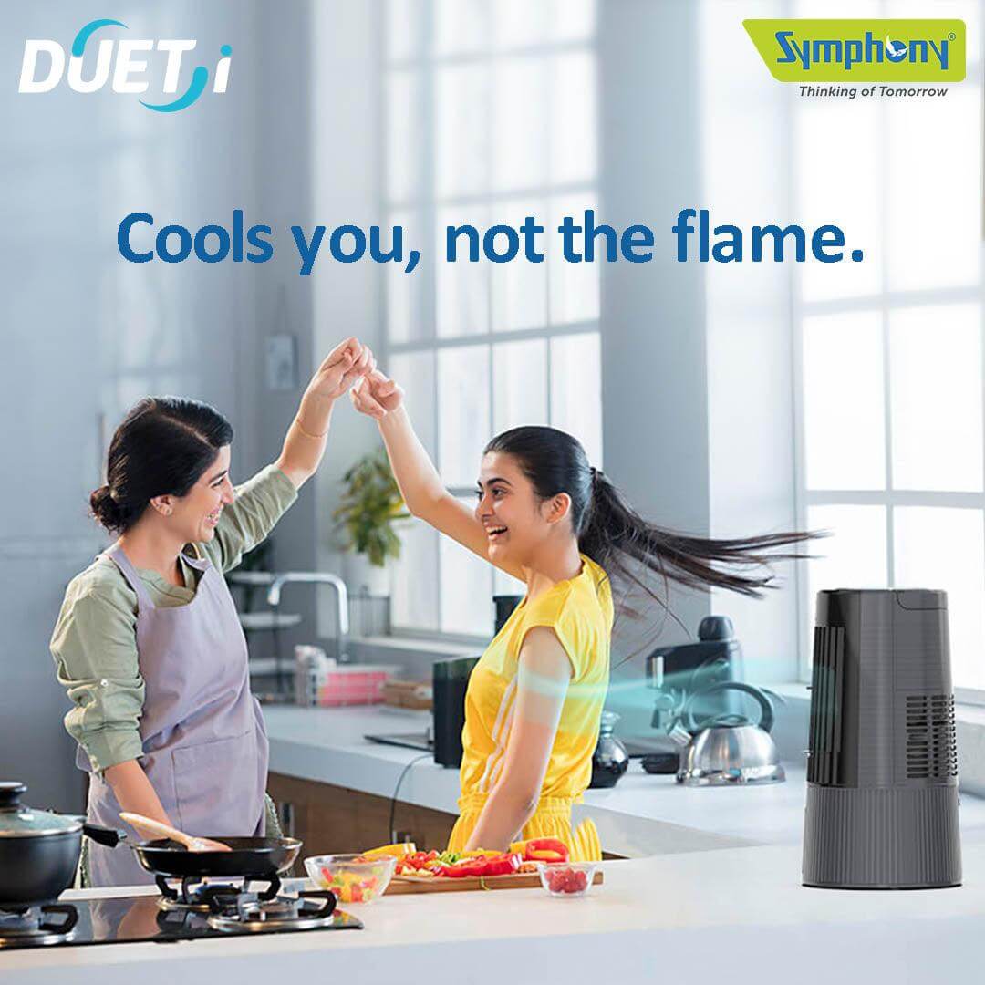 SYMPHONY Duet-i India's 1st Kitchen Cooling Fan
