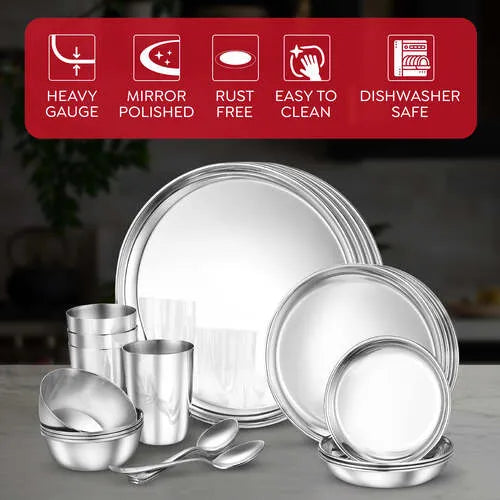 Judge by Prestige Classic Stainless Steel Dinner Set