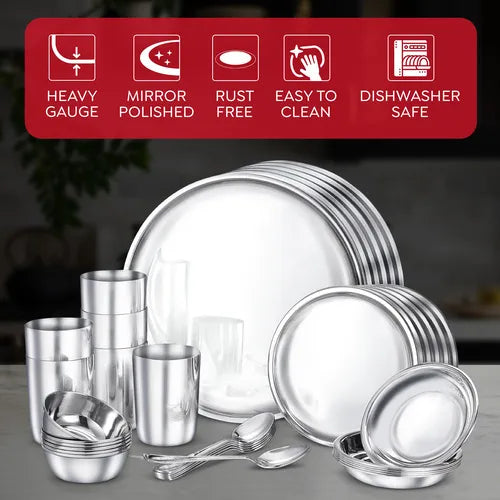 Judge by Prestige Classic Stainless Steel Dinner Set