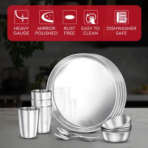 Judge by Prestige Classic Stainless Steel Dinner Set