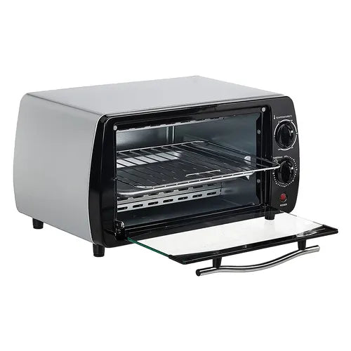 Prestige POTG 9 PC Oven Toaster Griller 9 L with Two-high Efficiency Quartz Heaters (Black)
