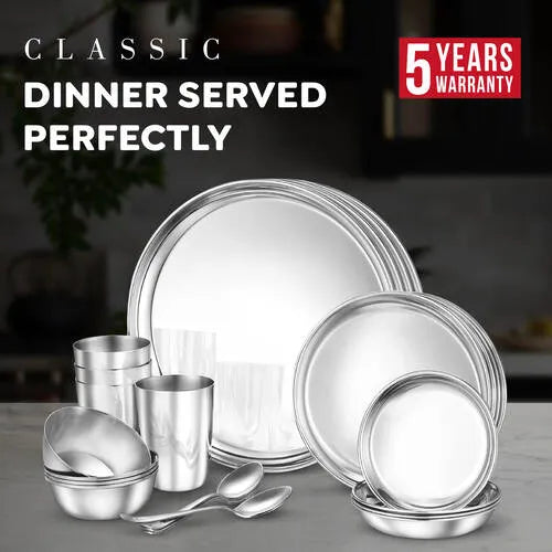 Judge by Prestige Classic Stainless Steel Dinner Set