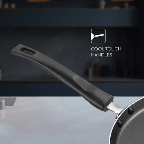 Judge by Prestige Everyday Omni Non-Stick Tawa| Low Oil Cooking | Easy to Clean |Cool Touch Handle