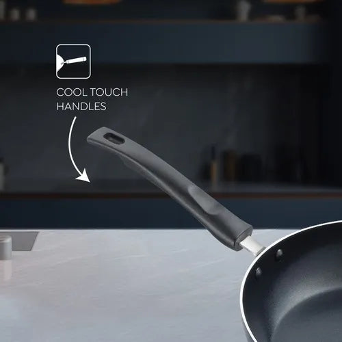 Judge by Prestige Everyday Non-Stick Fry Pan|Low Oil Cooking | Easy to Clean |Cool Touch Handle