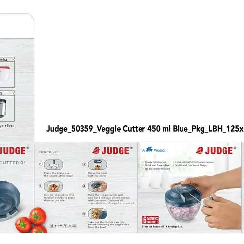 Judge By Prestige Veggie Cutter 01, 450 ml