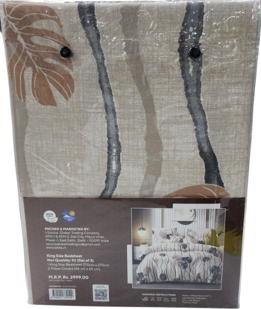 LIRIO BEDSHEET 3PCS SET