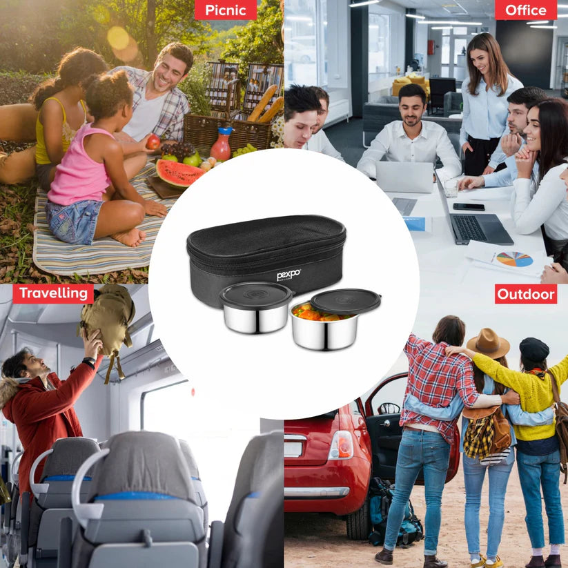 TIFFIN & LUNCH BOX NANO STEEL PEXPO