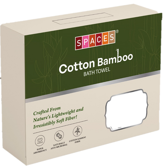 SPACES COTTON BAMBOO BATH TOWEL