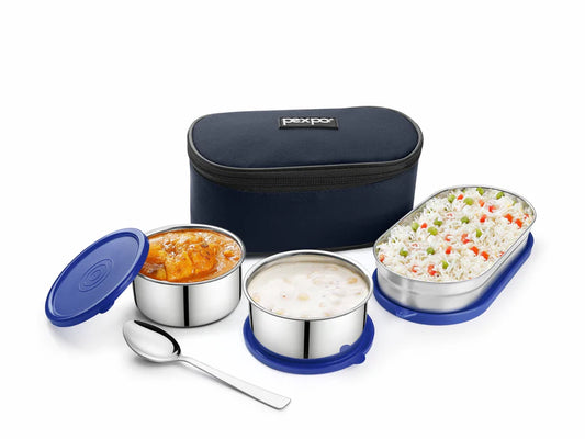 TIFFIN & LUNCH BOX DELIGHT STEEL PEXPO
