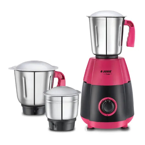 Judge By Prestige 750 Watts Aura Mixer Grinder with 3 Stainless Steel Jars|