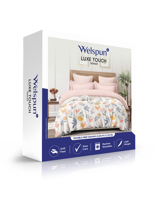 WELSPUN LUXE TOUCH DOHAR DOUBLE BED