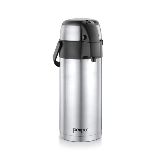 Pexpo AquaPort Double Walled Vacuum Insulated -Coffee/Tea Carafe Heat & Cold Retention 3500ML