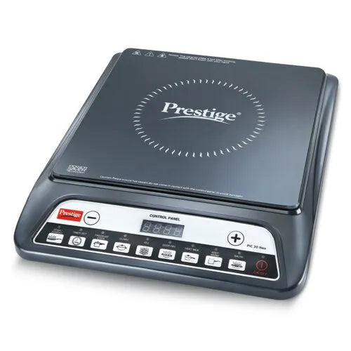 Prestige PIC 20 NEO Induction Cooktop 1600W|Indian Menu Options| Automatic Voltage Regulator| Timer with user pre-set