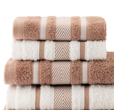 WELSPUN BATH CARNIVAL HAND TOWELS SET OF 4