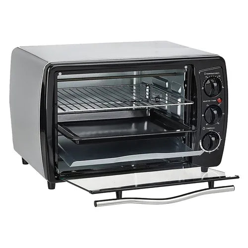 Prestige Oven-Toaster-Griller POTG 19 PCR - 19 L 1500 Watts (Black) | Temperature Control