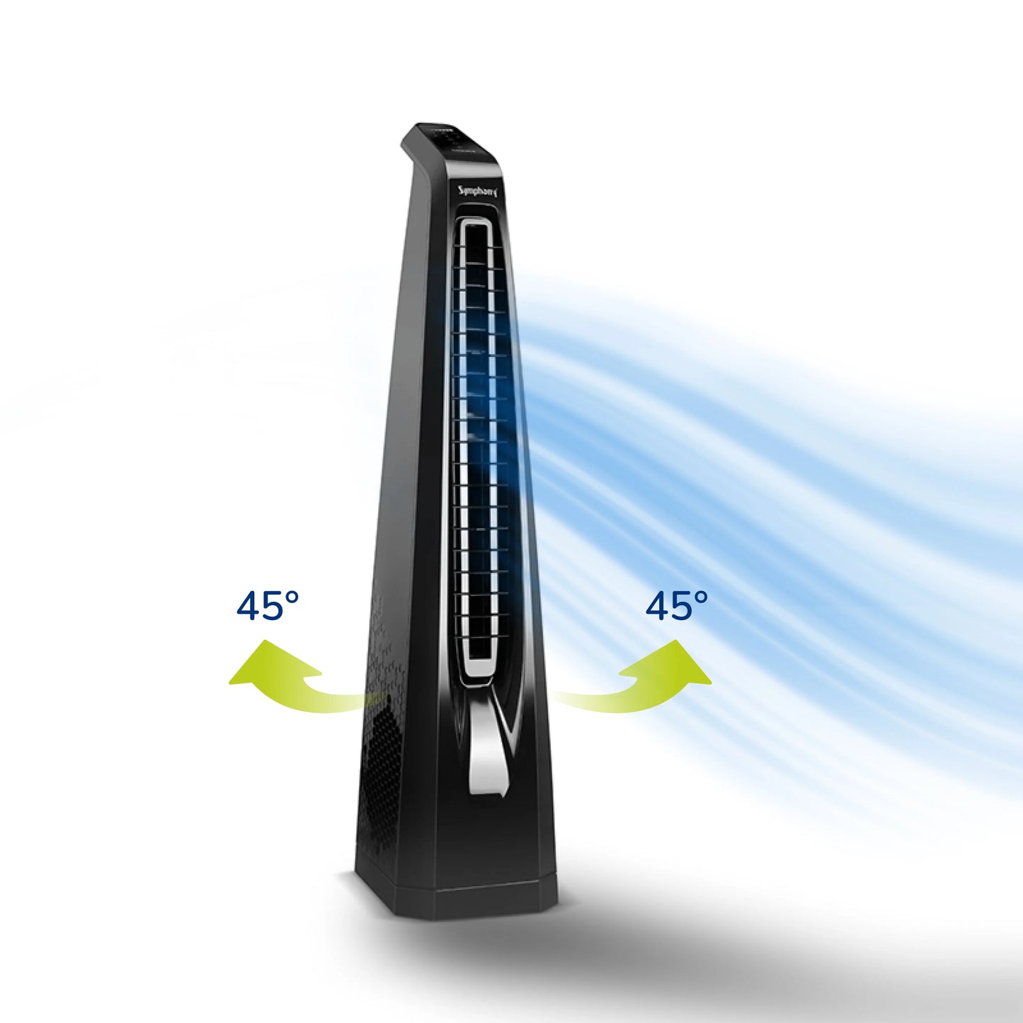 Surround - B Low Noise Bladeless Tower Fan powered by BLDC