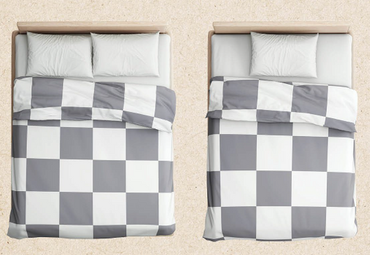 SPACES ESSENTIAL CLASSIC CORNER SINGLE BED QUILT