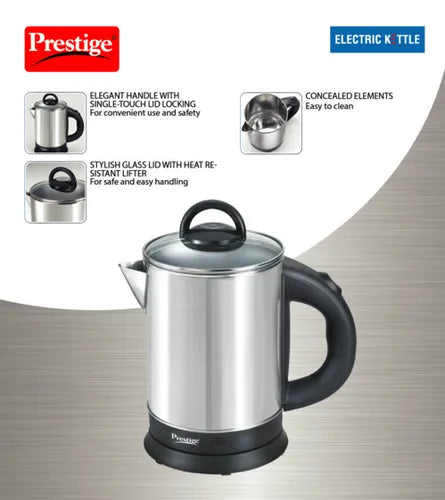 Prestige Stainless Steel 1500 Watts Electric Kettle - PKGSS 1.7