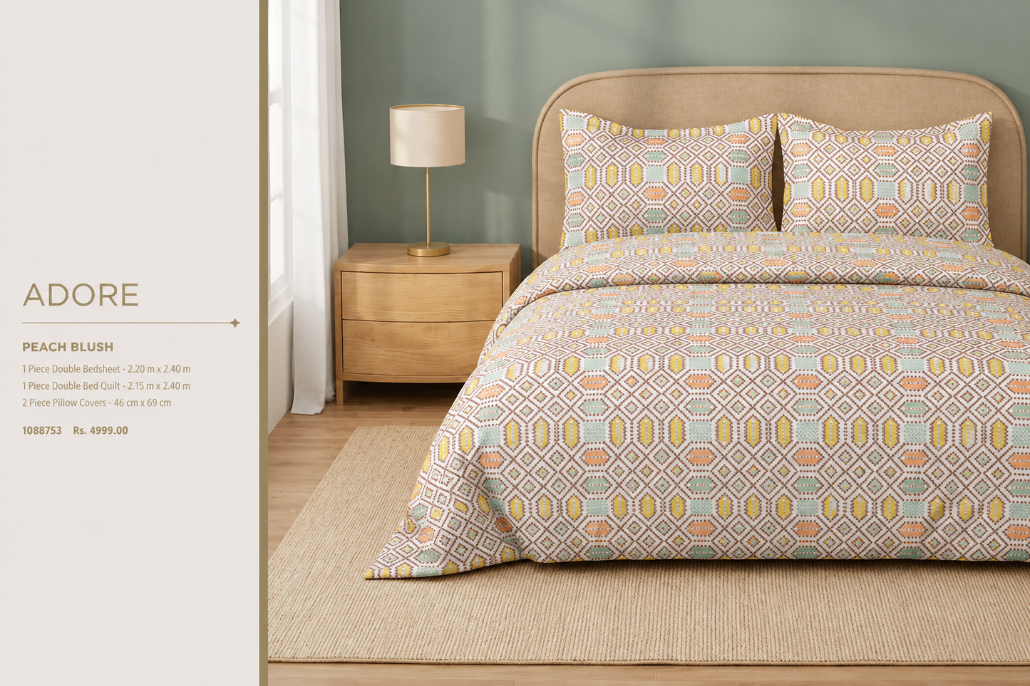 WELSPUN ADORE BEDSHEET