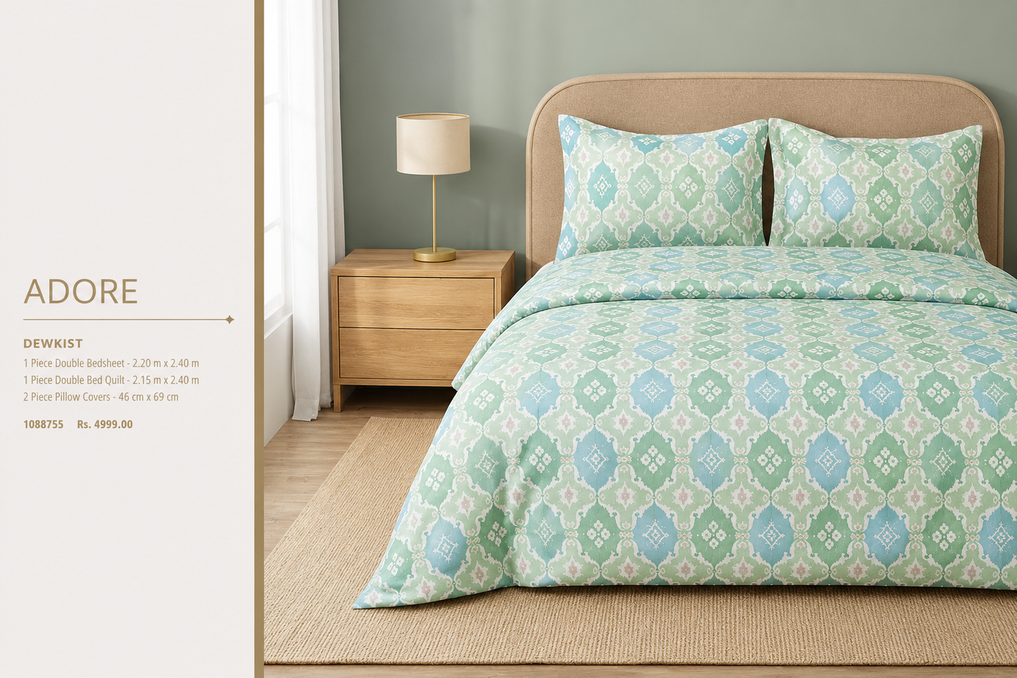 WELSPUN ADORE BEDSHEET