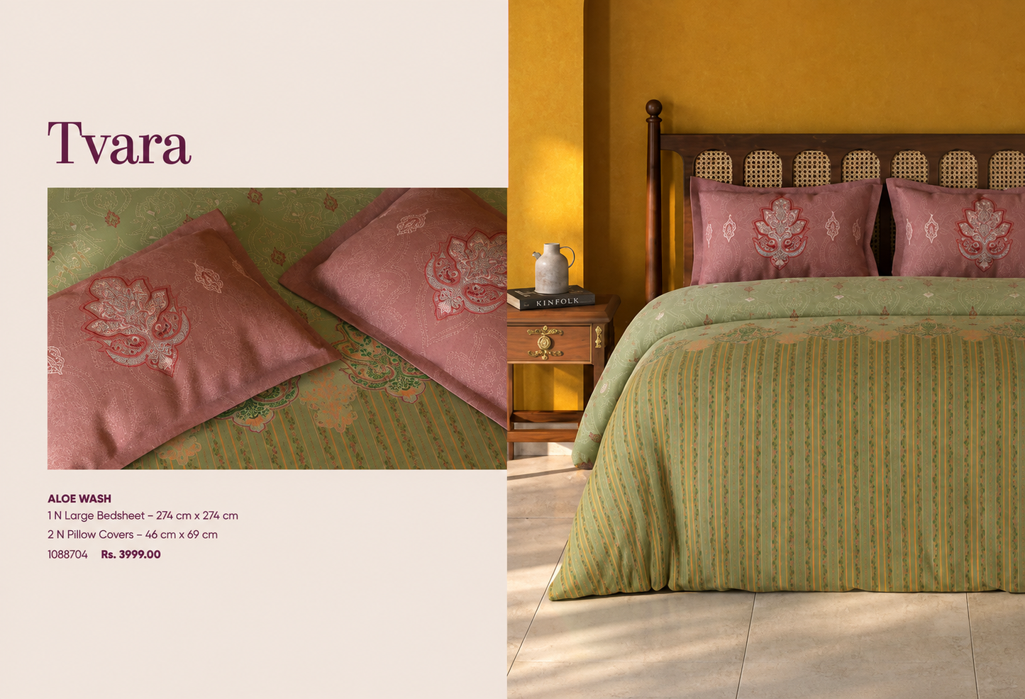 SPACES TVARA BEDSHEET