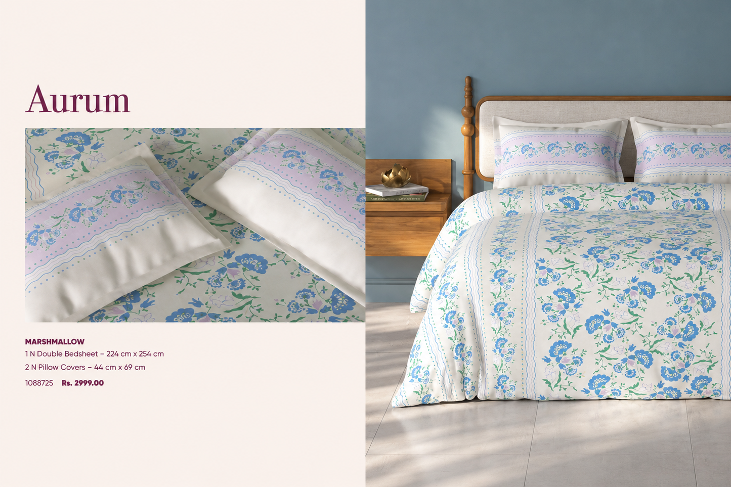 SPACES AURUM BEDSHEET