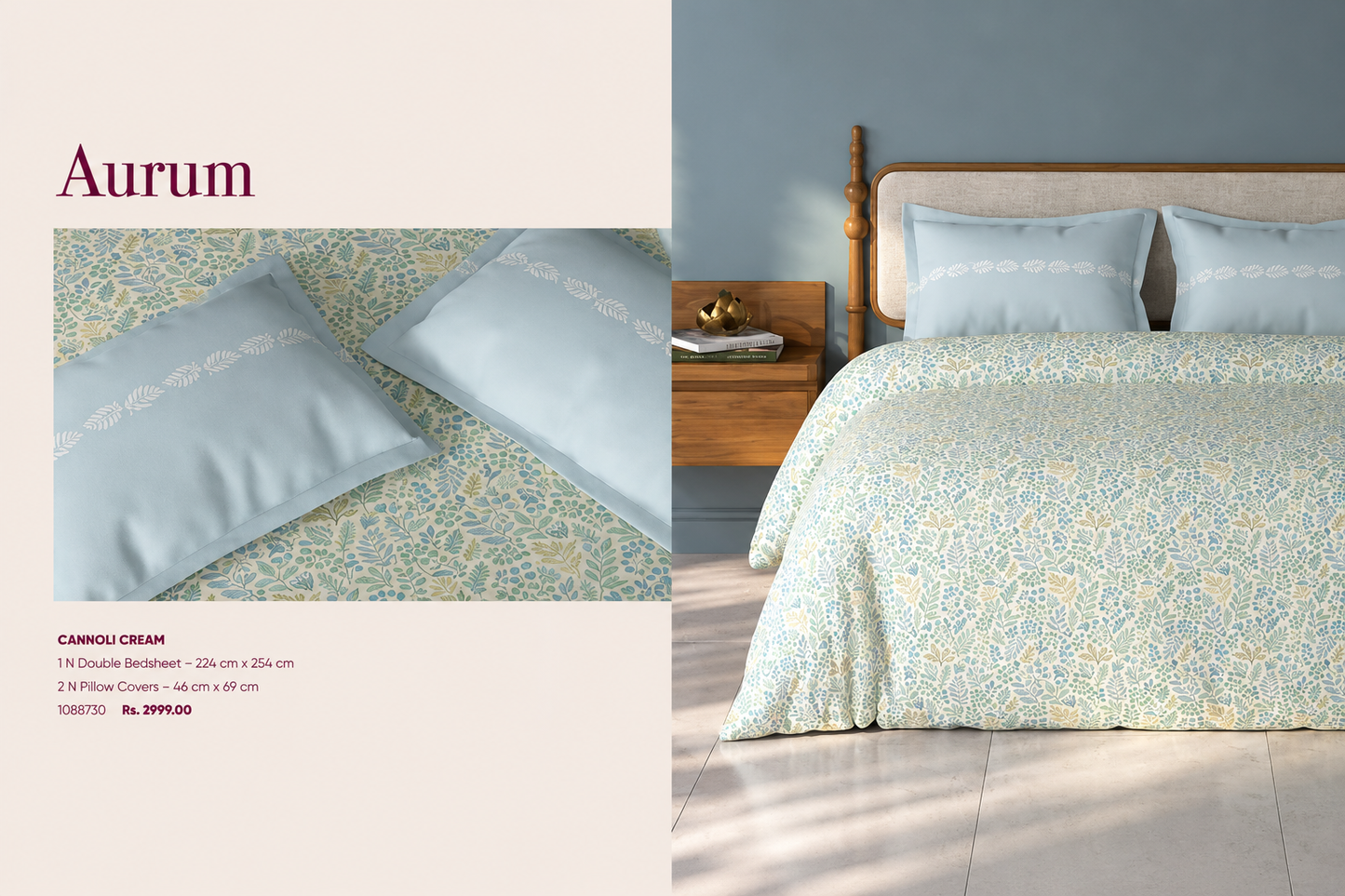 SPACES AURUM BEDSHEET