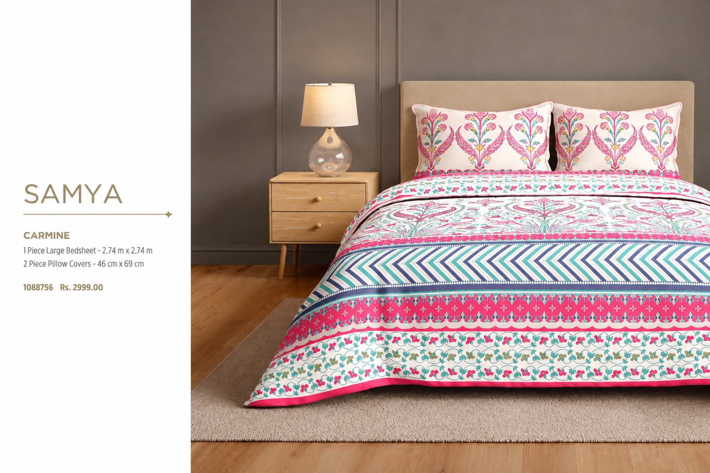 WELSPUN SAMYA BEDSHEET