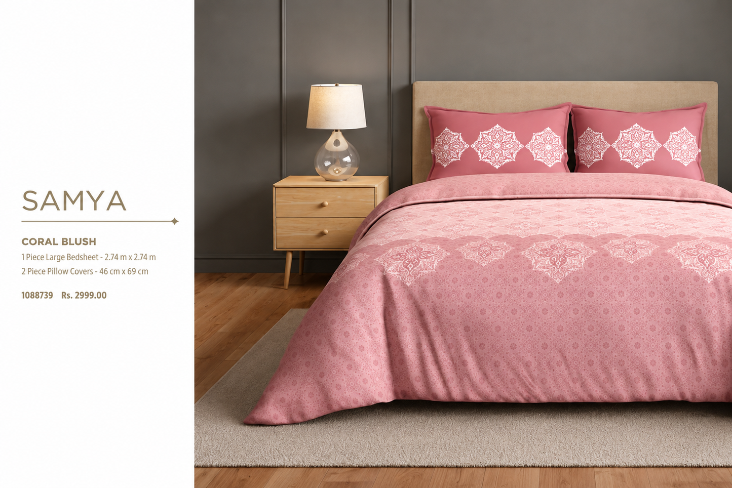 WELSPUN SAMYA BEDSHEET