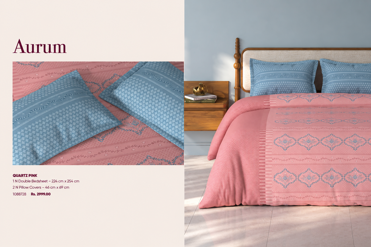 SPACES AURUM BEDSHEET