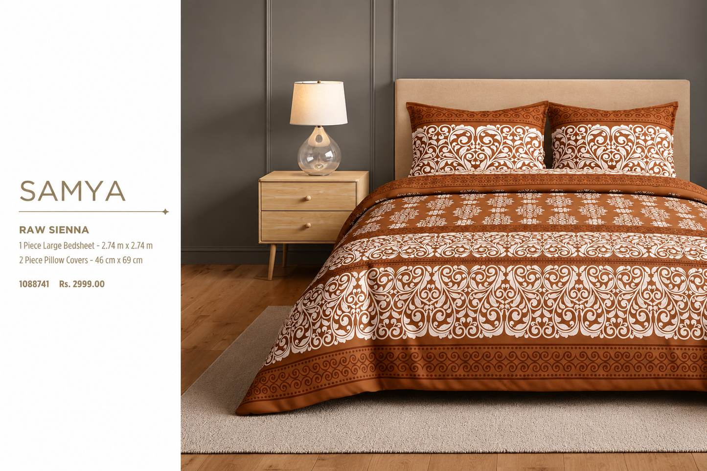 WELSPUN SAMYA BEDSHEET