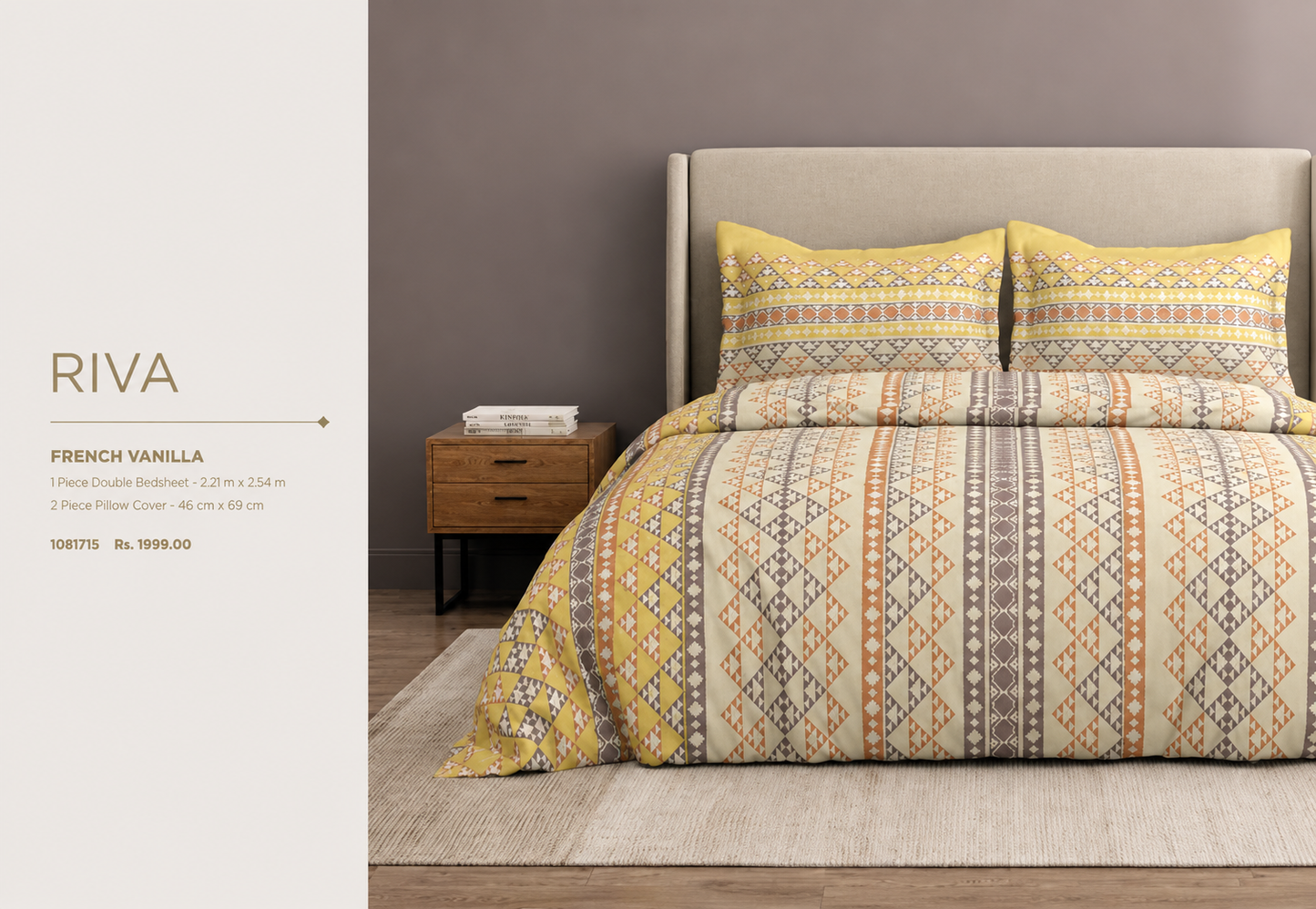 WELSPUN RIVA BEDSHEET
