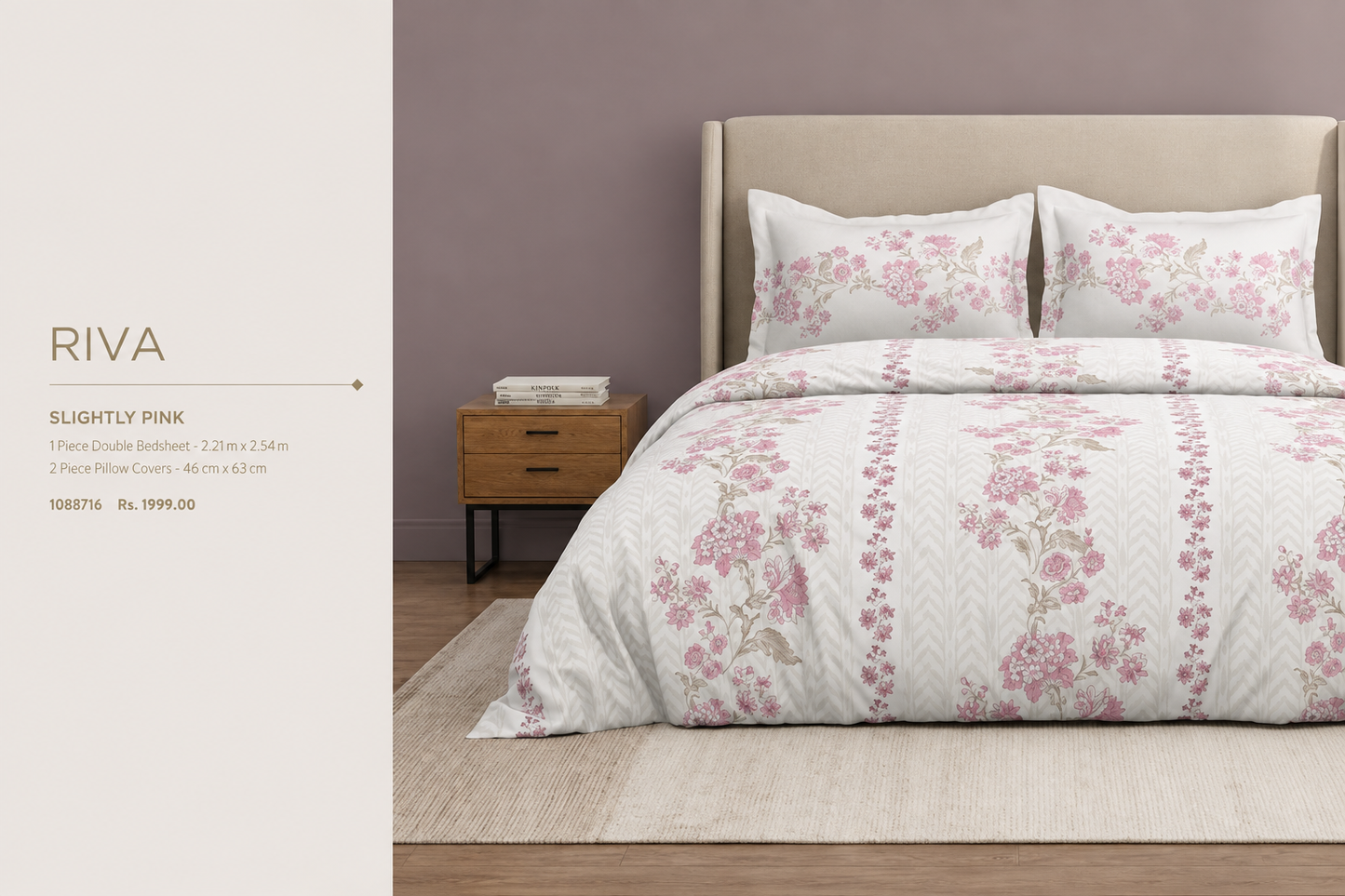 WELSPUN RIVA BEDSHEET